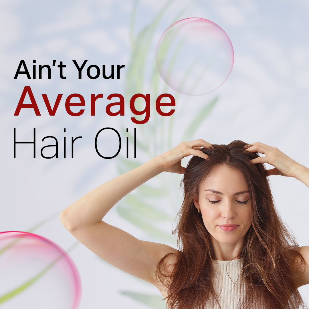hair massage with cool cool hair oil