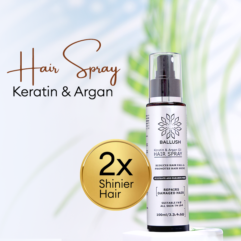 Keratin & Argan Oil Hair Spray Benefits