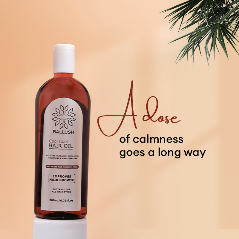 Cool Cool hair oil