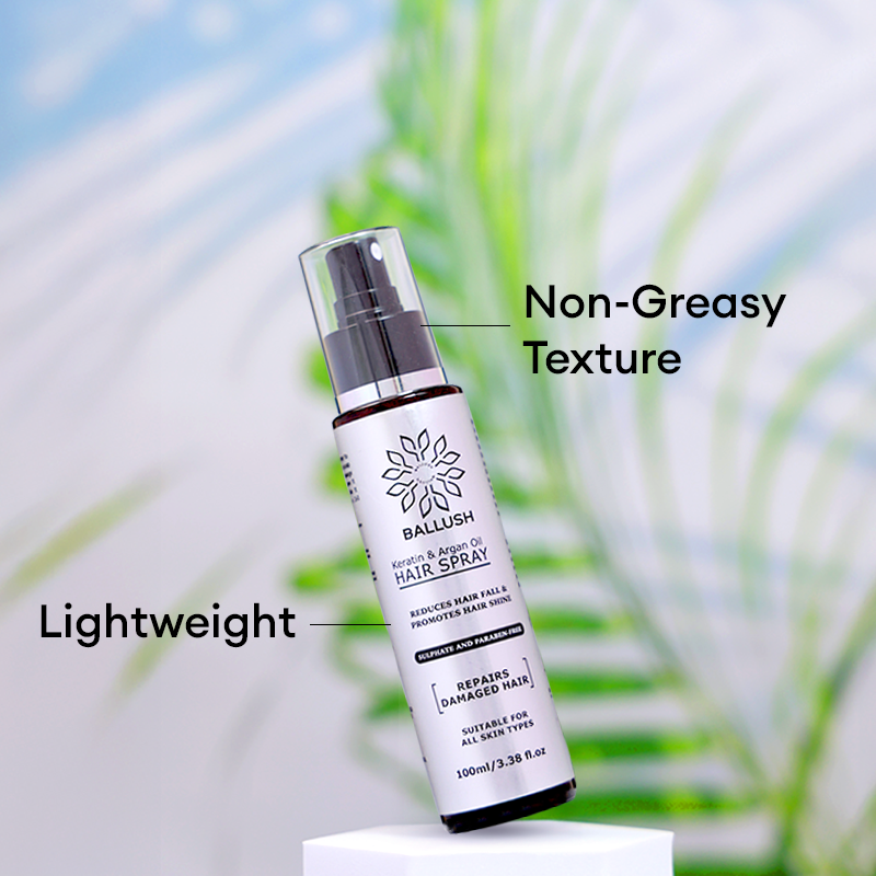 Keratin & Argan Oil Hair Spray Benefits